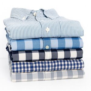 Bundle: 2T Button Down Shirts — Blue Series